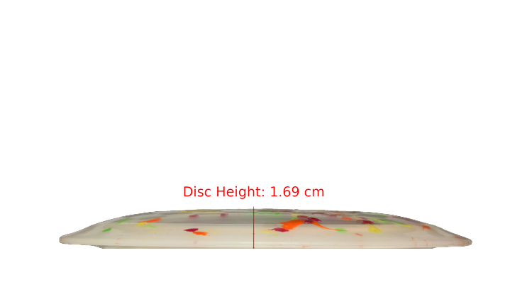 Dino Discs Egg Shell Allosaurus Distance Driver Profile View
