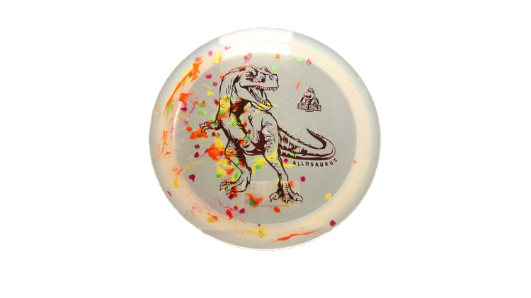 Dino Discs Egg Shell Allosaurus Distance Driver Front View