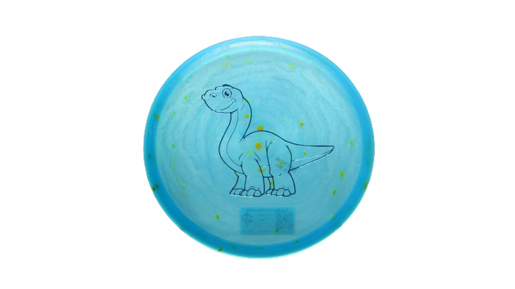 Dino Discs Egg Shell Brachiosaurus Midrange Front View