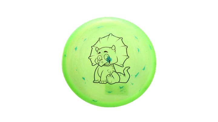 Dino Discs Egg Shell Triceratops Putter Front View