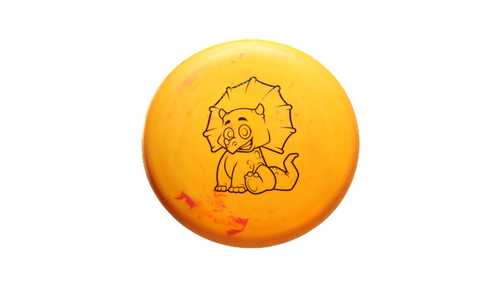 Dino Discs Egg Shell Triceratops Putter Front View