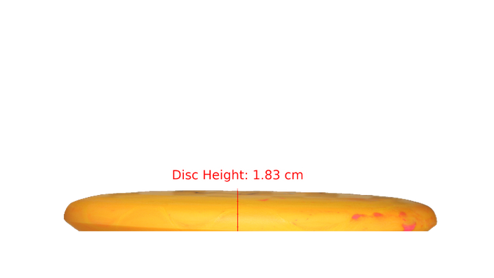 Dino Discs Egg Shell Triceratops Putter Profile View
