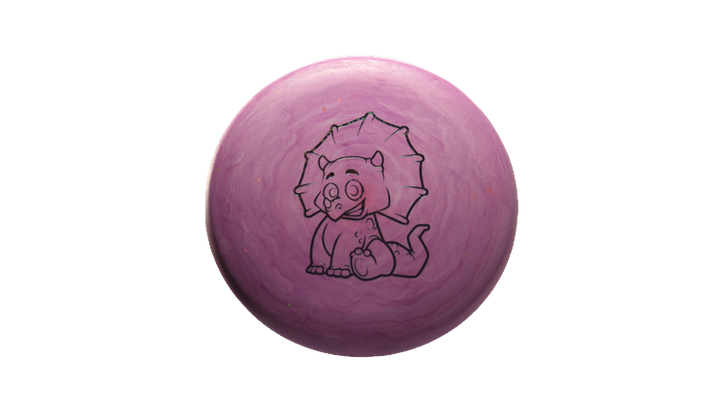 Dino Discs Egg Shell Triceratops Putter Front View