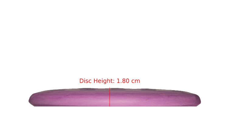 Dino Discs Egg Shell Triceratops Putter Profile View