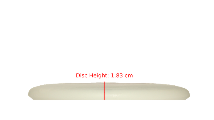 Dino Discs Egg Shell Glow Triceratops Putter Profile View