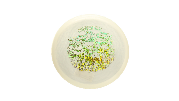 Dino Discs Egg Shell Glow Triceratops Putter Front View