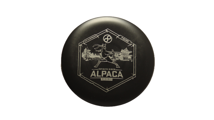 Infinite Discs P-Blend Alpaca Putter Front View