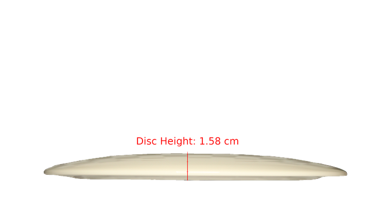 Latitude 64 2025 Blank Canvas Gold Bolt Distance Driver Profile View