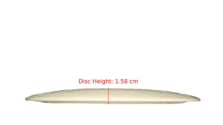 Latitude 64 2025 Blank Canvas Gold Bolt Distance Driver Profile View