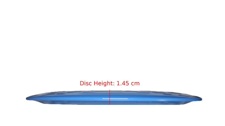 Dynamic Discs Fuzion Heist Distance Driver Profile View
