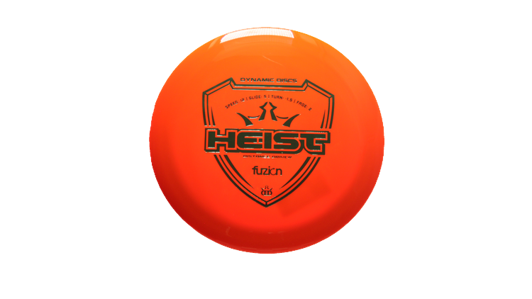 Dynamic Discs Fuzion Heist Distance Driver Front View