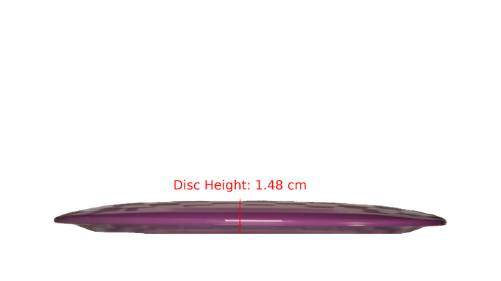 Dynamic Discs Fuzion Heist Distance Driver Profile View