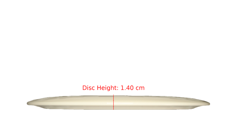 Dynamic Discs Fuzion Heist Distance Driver Profile View