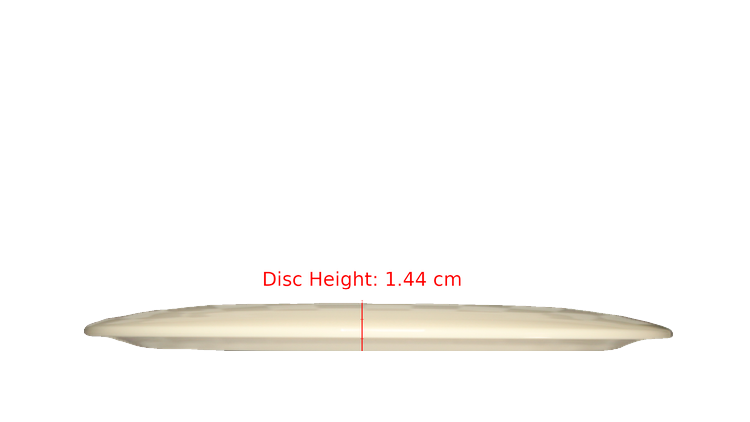 Dynamic Discs Fuzion Heist Distance Driver Profile View