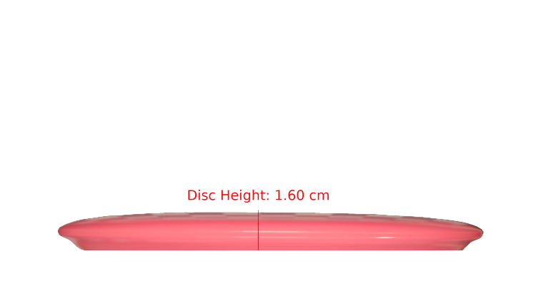 Westside Discs 2025 Huk Bar VIP Moonshine Pine Midrange Profile View