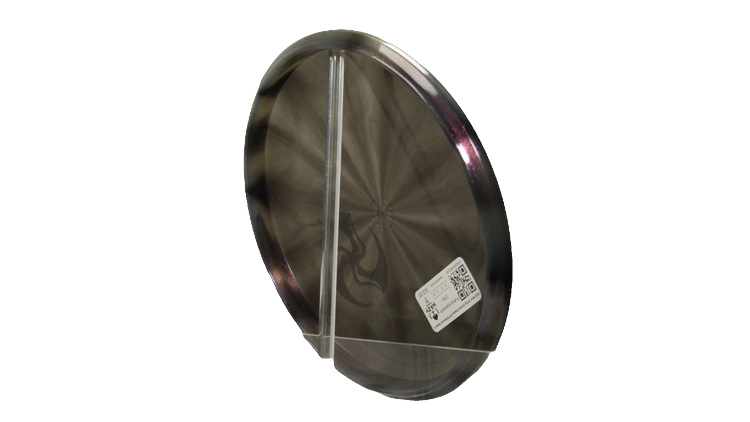 Westside Discs 2025 Mini TriFly Corner Stamp VIP Glimmer Swan 2 Putter Back View