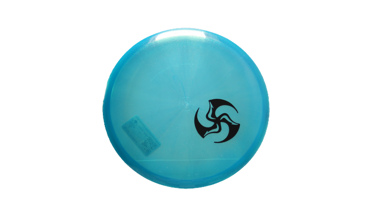 Westside Discs 2025 Mini TriFly Corner Stamp VIP Glimmer Swan 2 Putter Front View