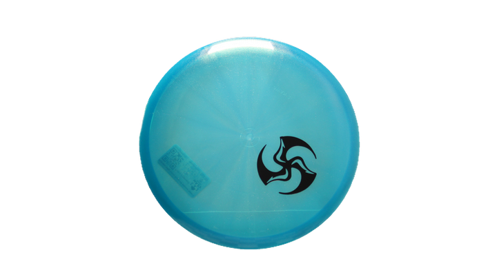Westside Discs 2025 Mini TriFly Corner Stamp VIP Glimmer Swan 2 Putter Front View