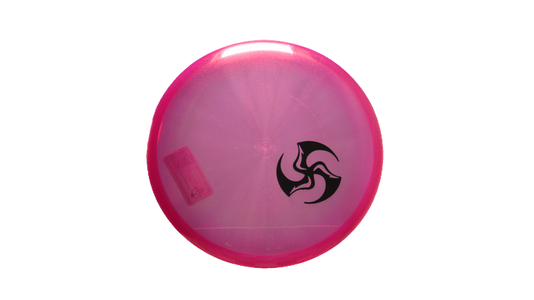Westside Discs 2025 Mini TriFly Corner Stamp VIP Glimmer Swan 2 Putter Front View