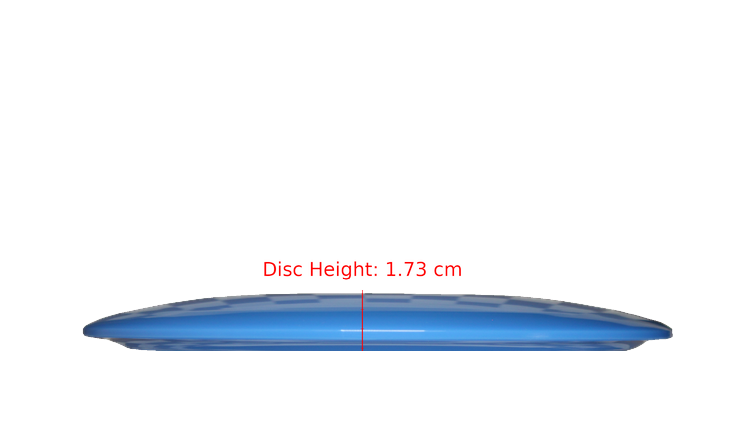 Latitude 64 2025 Mini TriFly Corner Stamp Gold River Fairway Driver Profile View