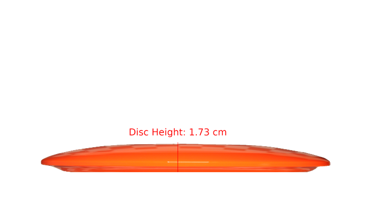 Latitude 64 2025 Mini TriFly Corner Stamp Gold River Fairway Driver Profile View
