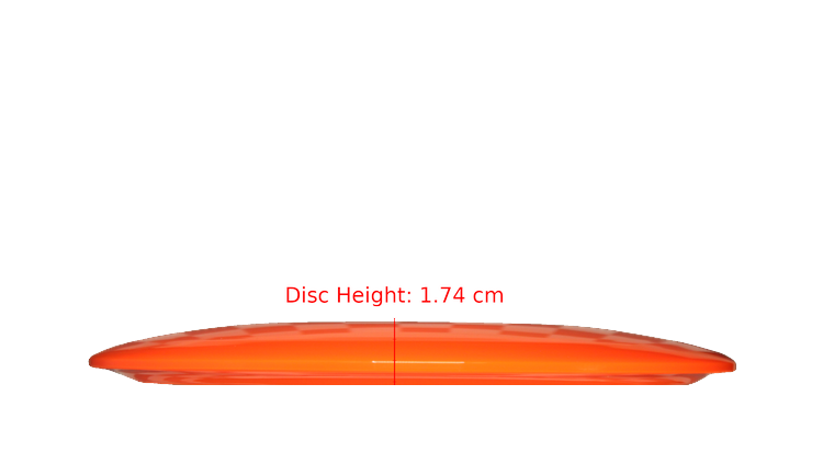 Latitude 64 2025 Mini TriFly Corner Stamp Gold River Fairway Driver Profile View