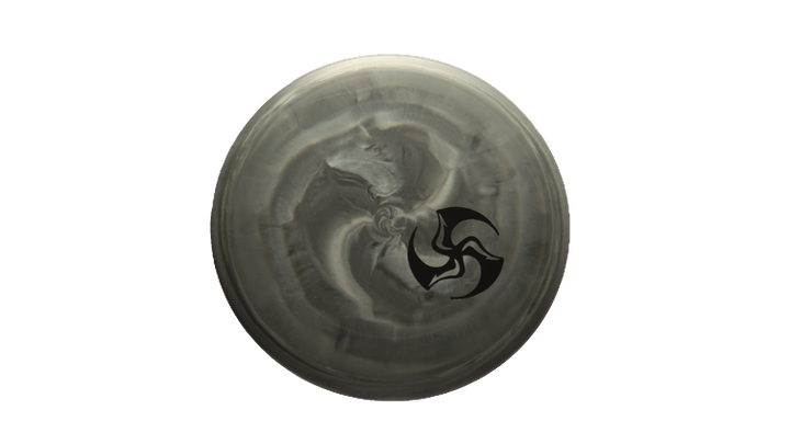 Discmania 2025 Mini TriFly Corner Stamp Swirl P-Line Flex 2 MD3 Midrange Front View