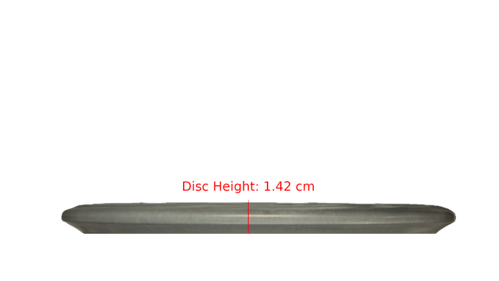 Discmania 2025 Mini TriFly Corner Stamp Swirl P-Line Flex 2 MD3 Midrange Profile View