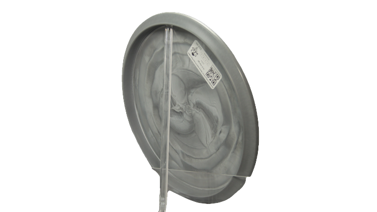 Discmania 2025 Mini TriFly Corner Stamp Swirl P-Line Flex 2 MD3 Midrange Back View