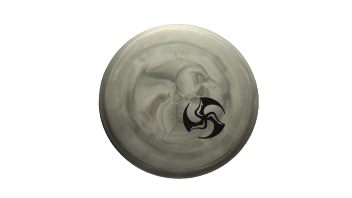 Discmania 2025 Mini TriFly Corner Stamp Swirl P-Line Flex 2 MD3 Midrange Front View