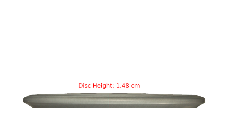 Discmania 2025 Mini TriFly Corner Stamp Swirl P-Line Flex 2 MD3 Midrange Profile View