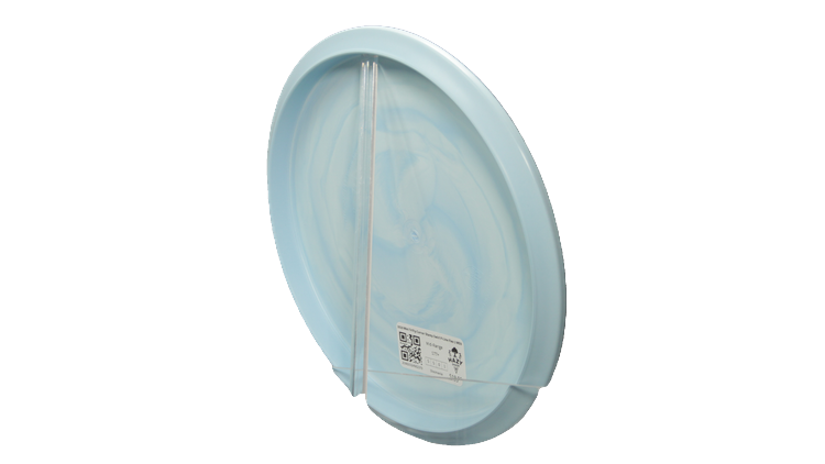Discmania 2025 Mini TriFly Corner Stamp Swirl P-Line Flex 2 MD3 Midrange Back View