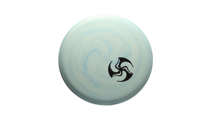 Discmania 2025 Mini TriFly Corner Stamp Swirl P-Line Flex 2 MD3 Midrange Front View