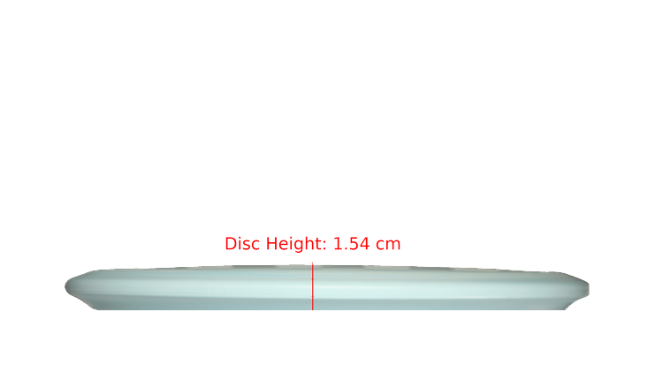 Discmania 2025 Mini TriFly Corner Stamp Swirl P-Line Flex 2 MD3 Midrange Profile View