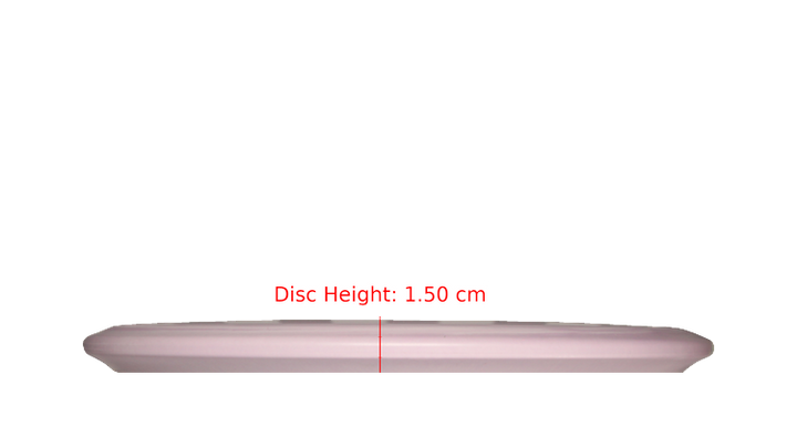 Discmania 2025 Mini TriFly Corner Stamp Swirl P-Line Flex 2 MD3 Midrange Profile View