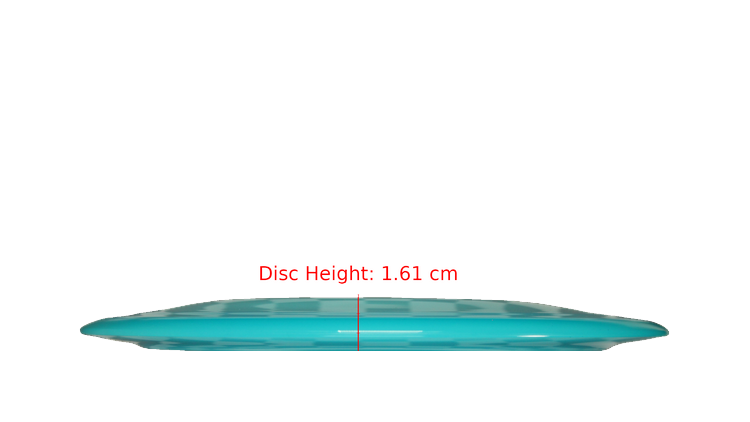 Discmania 2025 Huk Bar Glow C-Line PD2 Distance Driver Profile View
