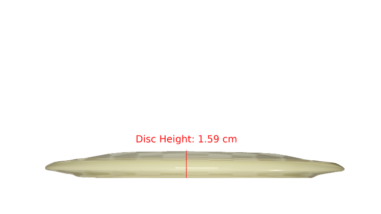 Discmania 2025 Huk Bar Glow C-Line PD2 Distance Driver Profile View