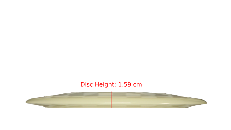 Discmania 2025 Huk Bar Glow C-Line PD2 Distance Driver Profile View