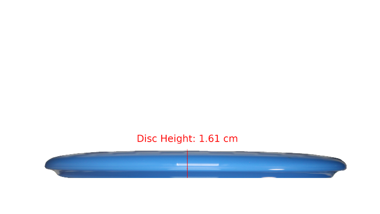 Dynamic Discs Fuzion Bounty Midrange Profile View