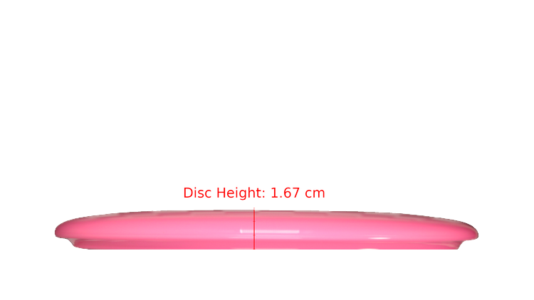 Dynamic Discs Fuzion Bounty Midrange Profile View