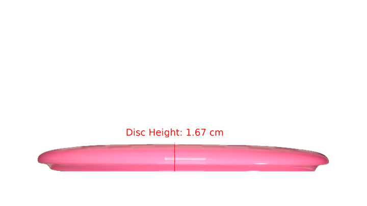 Dynamic Discs Fuzion Bounty Midrange Profile View