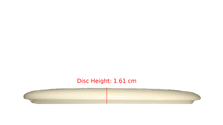 Dynamic Discs Fuzion Bounty Midrange Profile View