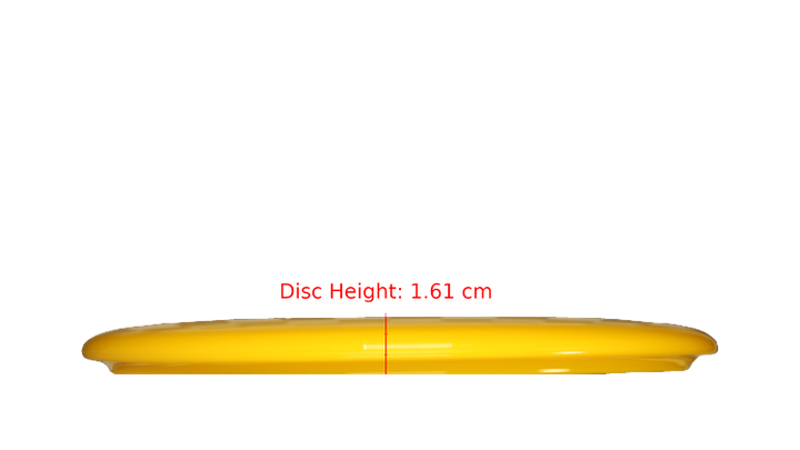 Dynamic Discs Fuzion Bounty Midrange Profile View