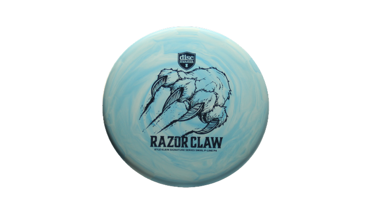 Discmania 2025 Razor Claw - Kyle Klein Signature Series Swirl Flex 2 P-Line P4 Putter Front View