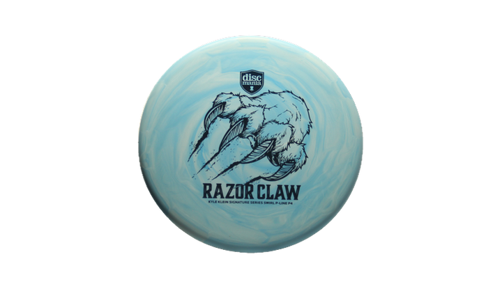 Discmania 2025 Razor Claw - Kyle Klein Signature Series Swirl Flex 2 P-Line P4 Putter Front View