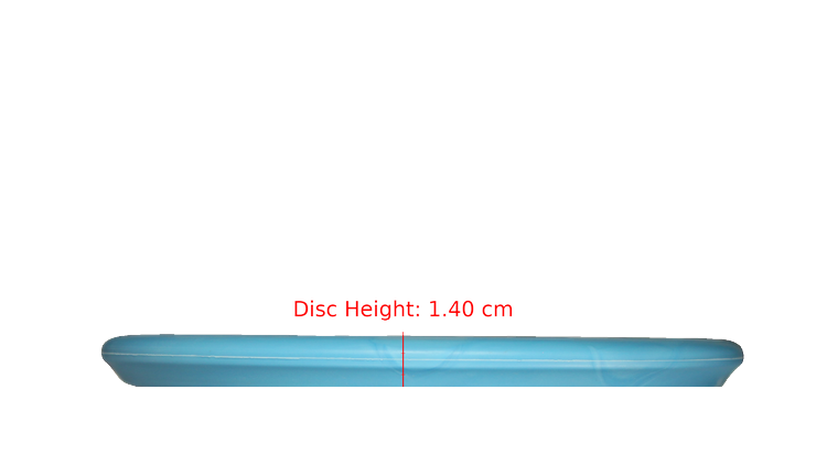 Discmania 2025 Razor Claw - Kyle Klein Signature Series Swirl Flex 2 P-Line P4 Putter Profile View