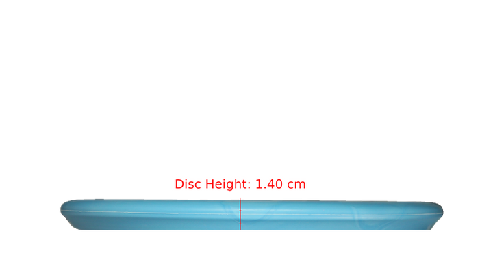 Discmania 2025 Razor Claw - Kyle Klein Signature Series Swirl Flex 2 P-Line P4 Putter Profile View