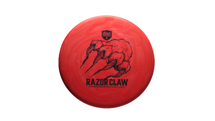 Discmania 2025 Razor Claw - Kyle Klein Signature Series Swirl Flex 2 P-Line P4 Putter Front View