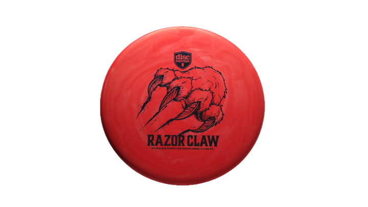 Discmania 2025 Razor Claw - Kyle Klein Signature Series Swirl Flex 2 P-Line P4 Putter Front View