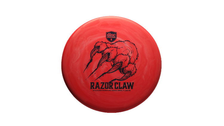 Discmania 2025 Razor Claw - Kyle Klein Signature Series Swirl Flex 2 P-Line P4 Putter Front View